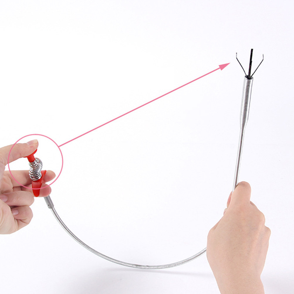 Drain Snake Flexible - 85Cm Professional Drain Cleaner Snake Flexible