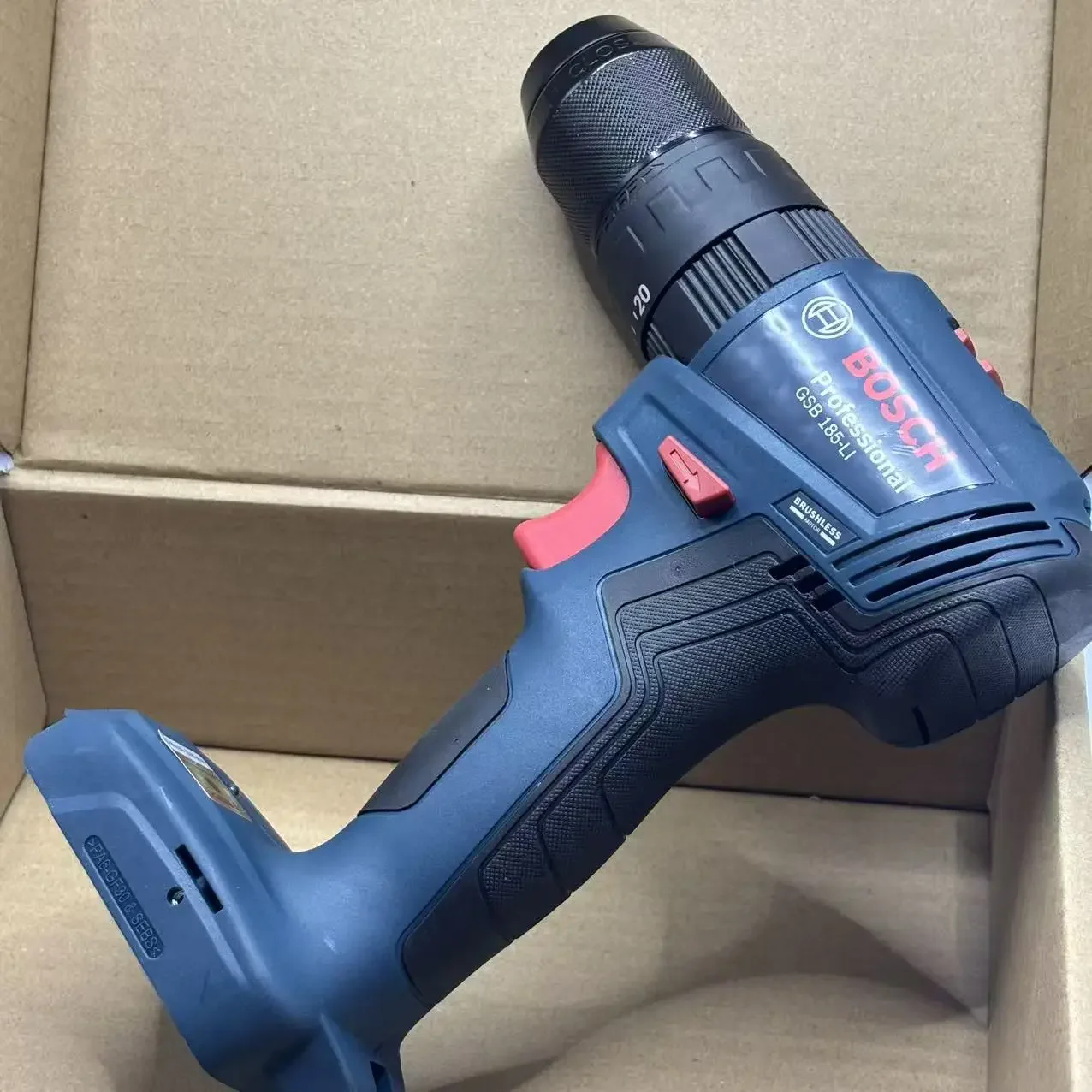 BOSCH GSB 185-LI Brushless Cor - Bosch Drill Gsb 18V recension och pris
