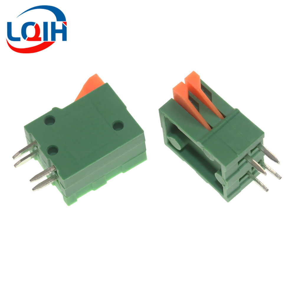 10Pcs Pitch 2.54mm KF141V Push - Push Fit Connector recension och pris