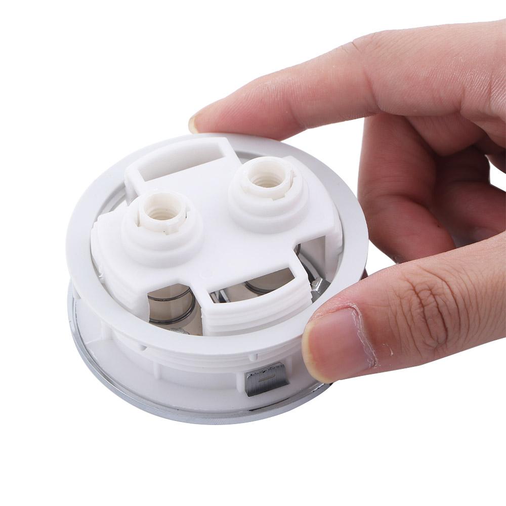 Round Dual Push Flushing Flush - Toilet Fill Valve recension och pris
