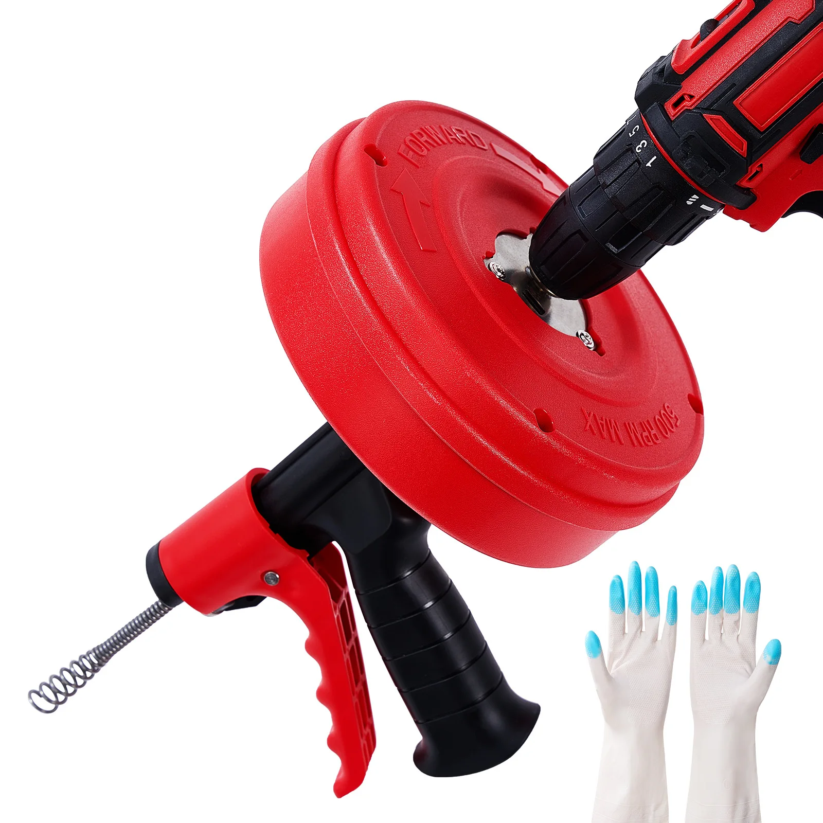 Professional Drain Snake Auger - Drain Snake Flexible recension och pris