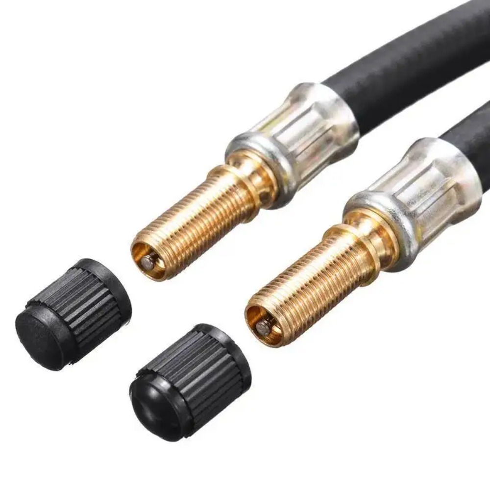 1pc Flexible Rubber Tyre Valve - Flexible Hose Braided recension och pris