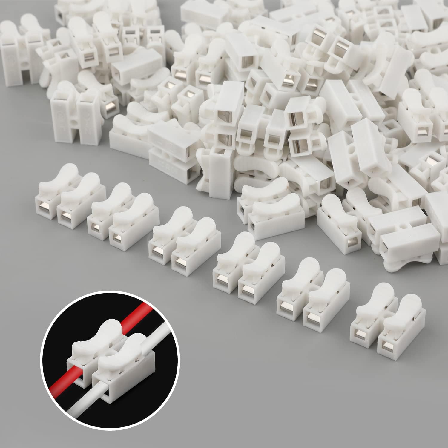 50pcs Push Quick Wire Cable CH - Push Fit Connector recension och pris