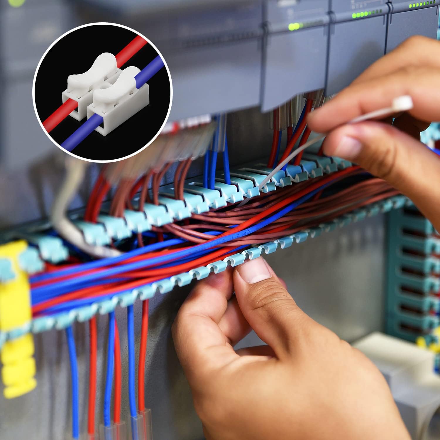 50pcs Push Quick Wire Cable CH - Push Fit Connector recension och pris