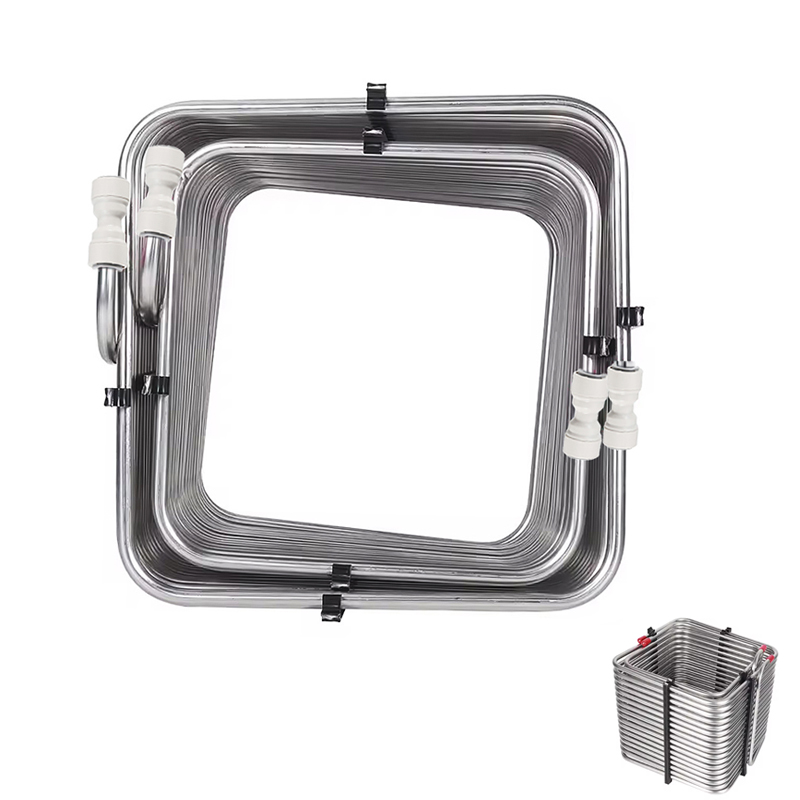 SS 304 Square Coils,Homebrew C - Push Fit Connector recension och pris