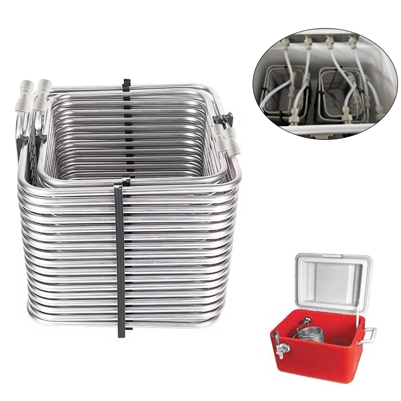 SS 304 Square Coils,Homebrew C - Push Fit Connector recension och pris